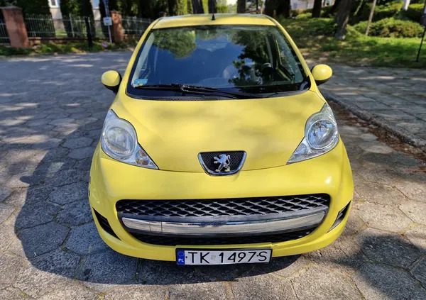 świętokrzyskie Peugeot 107 cena 7700 przebieg: 107500, rok produkcji 2009 z Rogoźno